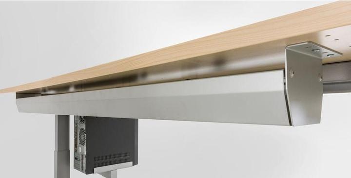 Actual product image Hammerbacher Cable tray foldable for 180 table silver (146.20 cm)