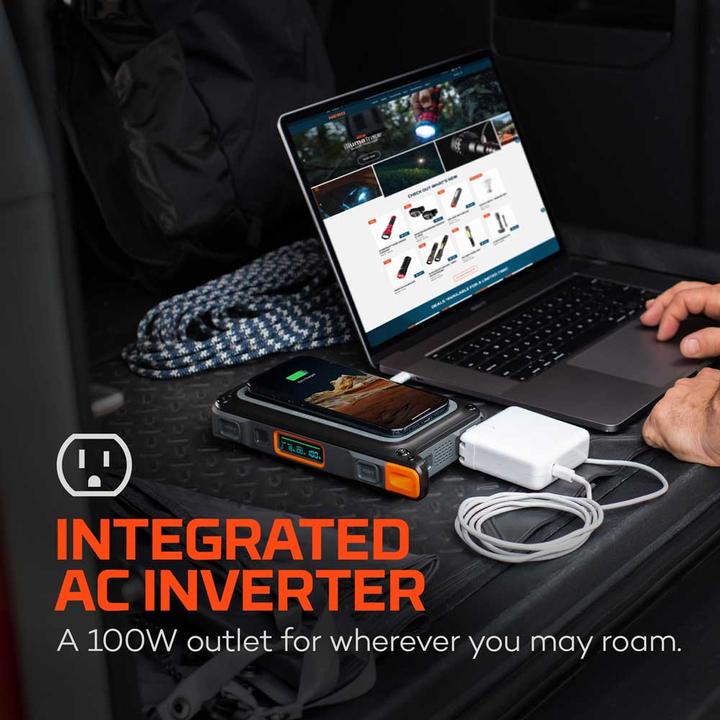 Image du produit Nebo Banque d'alimentation 26 000 mAh Adaptateur de charge USB C pour ordinateur portable (26000 mAh, 94.90 Wh)