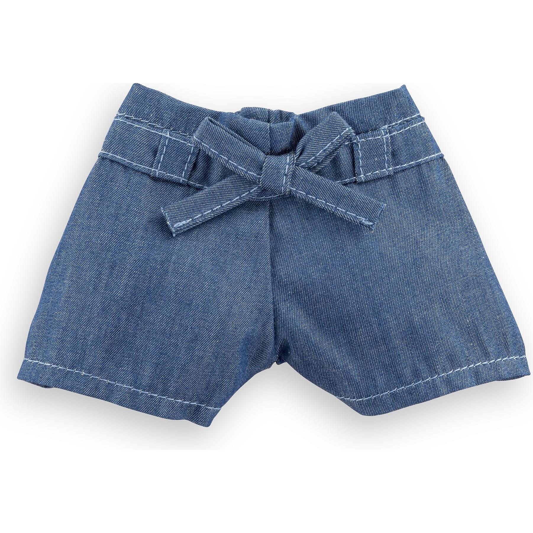 Corolle Ma Puppen-Jeansshorts mit Schleife - 36 cm