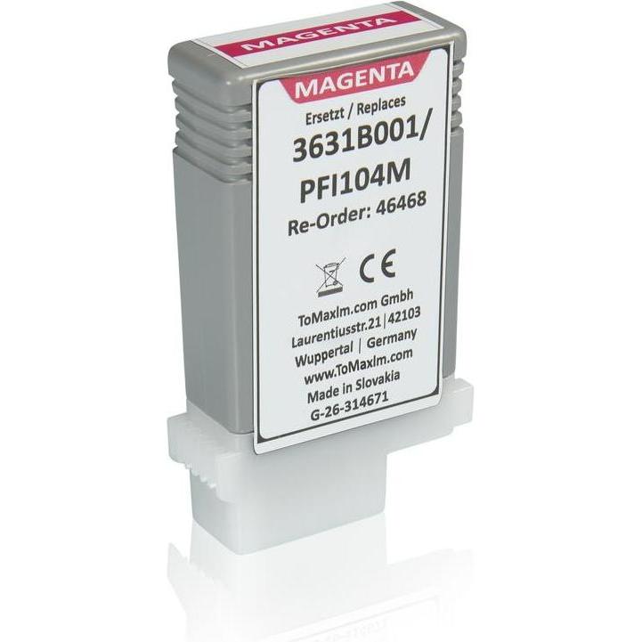 Thumbnail - Inkadoo, Druckerpatrone, Druckerpatronen kompatibel zu Canon 3631B001 / PFI-104M Tintenpatrone, magenta Magenta (M)