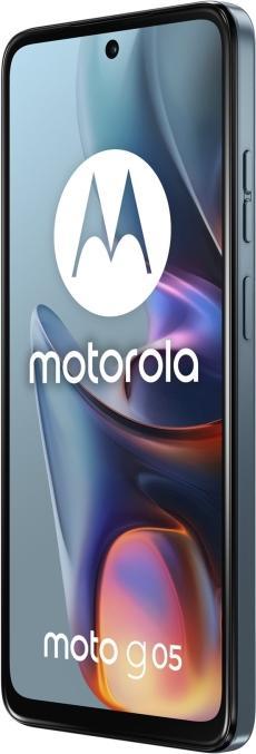 Actual product image Motorola Moto G05 (256 GB, Misty Blue, 6.67", Dual SIM, 4G)