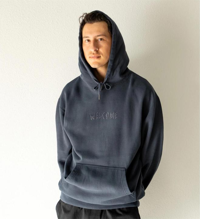 Produktbild Welcome Scrawl Garment-Dyed Hoodie (M)