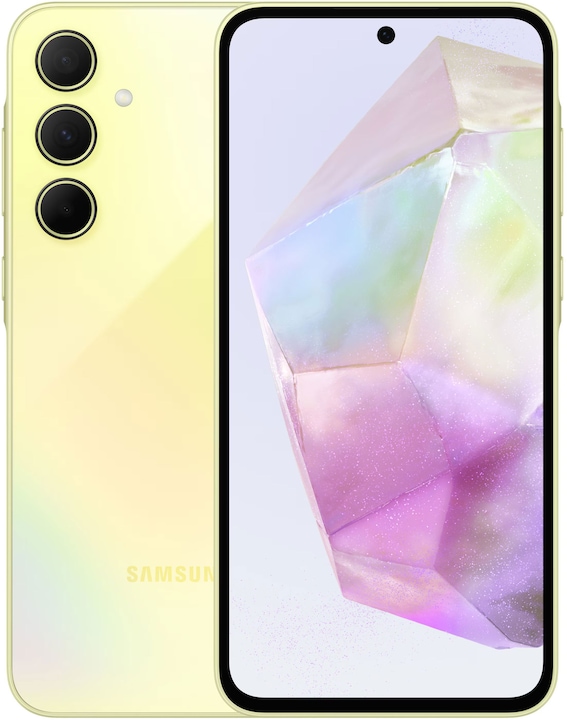 Samsung Galaxy A35 (128 GB, Awesome Lemon, 6.60", SIM + eSIM, 50 Mpx, 5G)