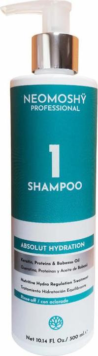 Produktbild Neomoshy ABSOLUT HYDRATION shampoo 300ml (300 ml, Flüssiges Shampoo)