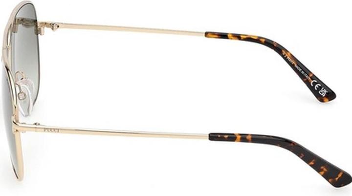 Produktbild Emilio Pucci Pucci EP0229 Shiny Pale Gold Women's Sunglasses 32p 60/11/140