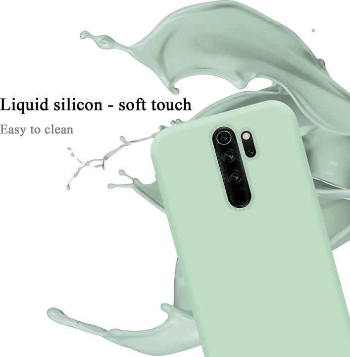 Actual product image Cadorabo TPU Liquid Silicone Case Cover (Xiaomi Redmi Note 8 Pro)