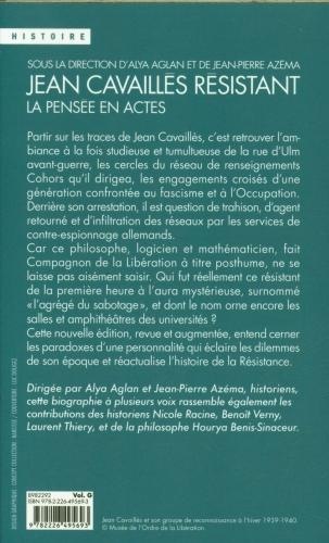 Produktbild Albin Michel Jean Cavaillès résistant : la pensée en acte (Französisch, Azéma Jean-Pierre et al, Aglan Alya, 2024)