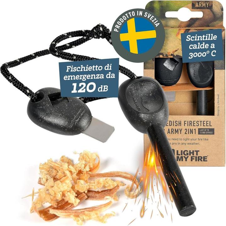 Actual product image Light my Fire Firesteel Bio Army