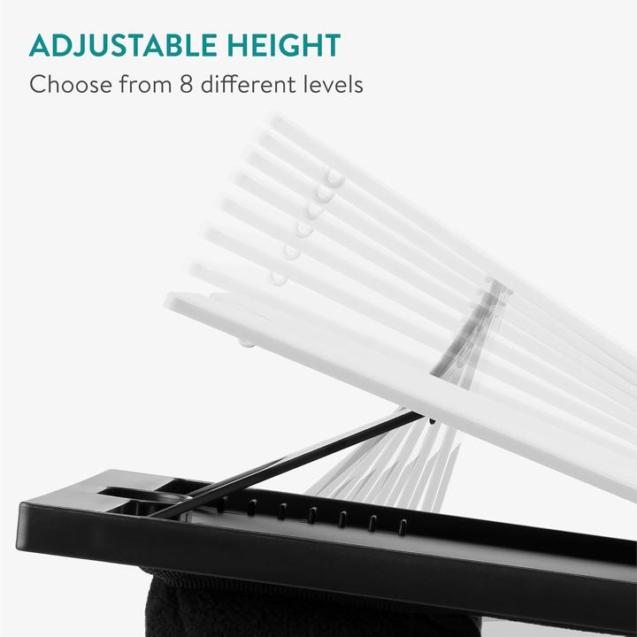 Actual product image Navaris Laptop Tischablage mit 8 Stufen