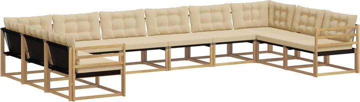 Beige, Braun, Weiss