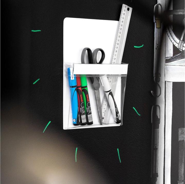 Produktbild Supermagnete Papierhalter A5 Weiss (A5)