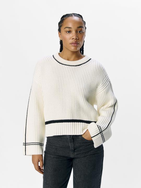 Produktbild Object Gerippter Strickpullover (XS)