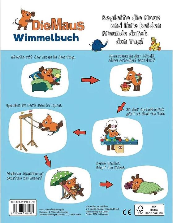 Produktbild Die Maus - (Deutsch, Ina Mertens, Steffi Krohmann, 2018)