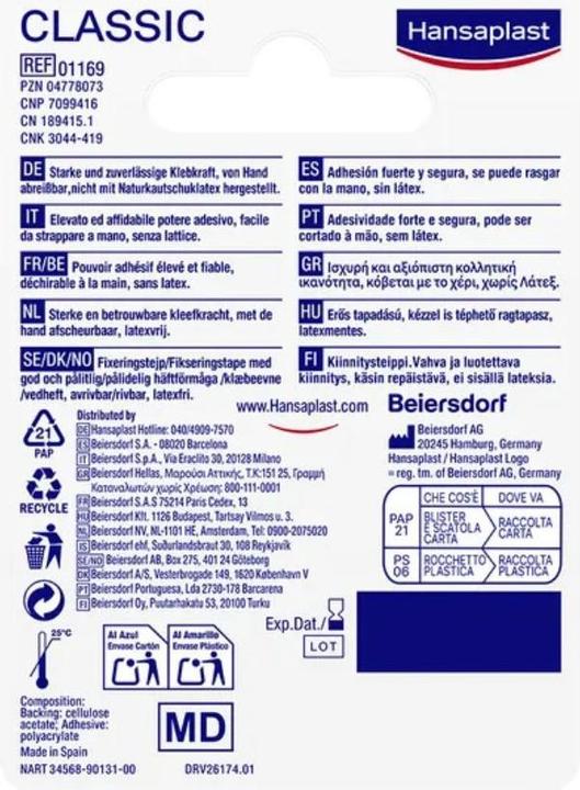 Immagine prodotto Hansaplast Classico (e) (1 x)