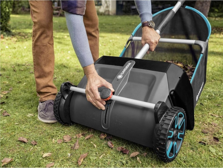 Immagine prodotto Gardena Raccoglitori di foglie e prato (Senza fonte di alimentazione esterna, Raccoglitore di foglie)