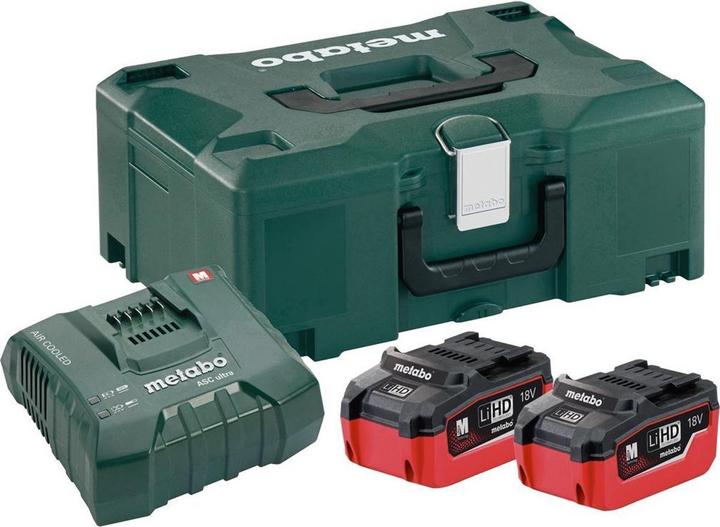 Metabo Basisset 2 x LiHD 5,5 Ah ML (18 V)