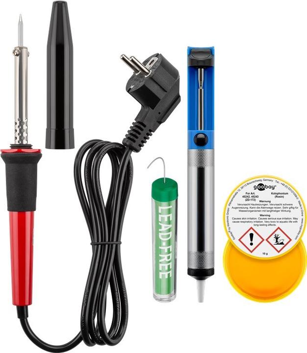 Image du produit Goobay Kit de soudure et jeu d'outils dans un sac pratique