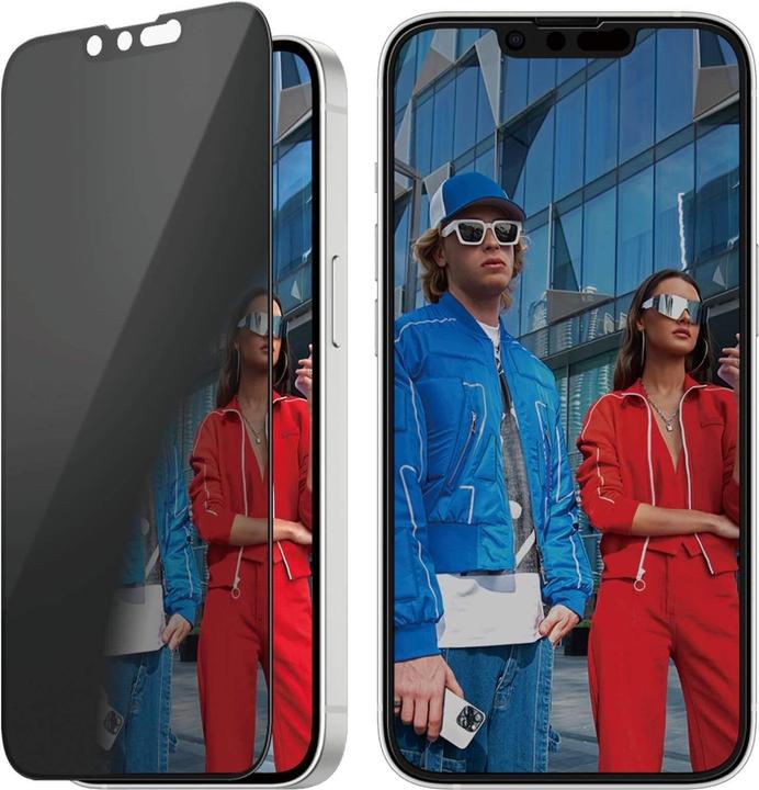 Produktbild PanzerGlass Privacy Screen Protector (1 Stk., Apple iPhone 13, Apple iPhone 13 Pro, Apple iPhone 14, Apple iPhone 16e)