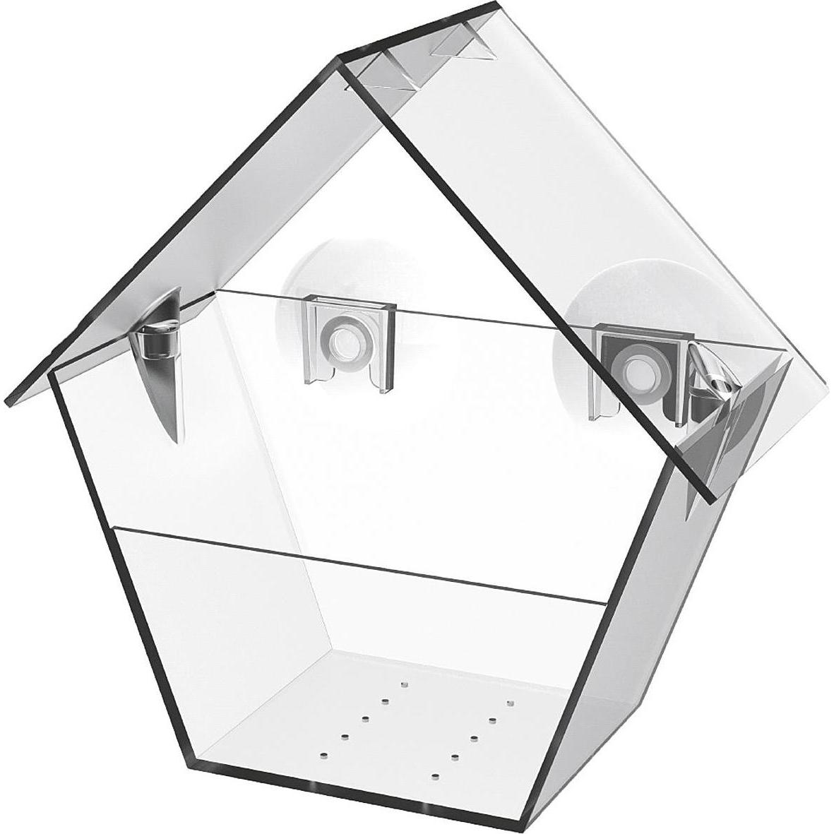 Comparer les prix de Mangeoire Support Verre Transparent
