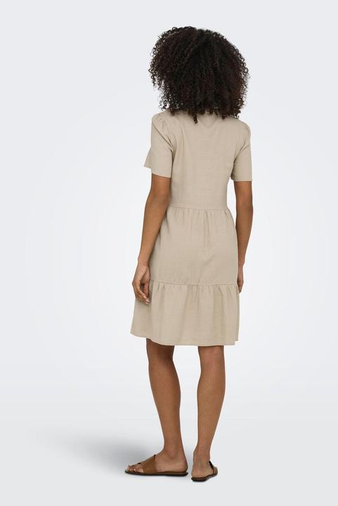 Actual product image Only Regular fit V-neck Short dress Bell-shaped dress (L)