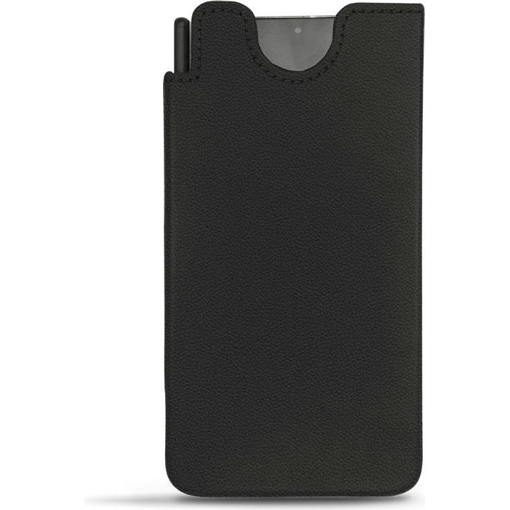 Noreve Lederschutzhülle (Samsung Galaxy S21 Ultra), Smartphone Hülle, Schwarz