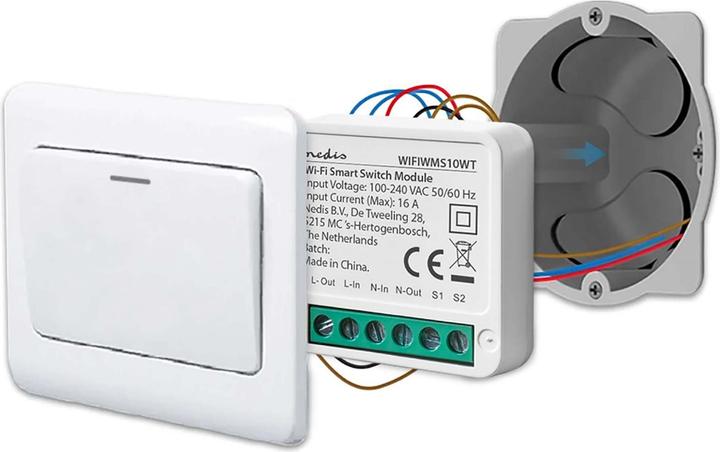 Actual product image Nedis SmartLife WiFi Switch, 3680W