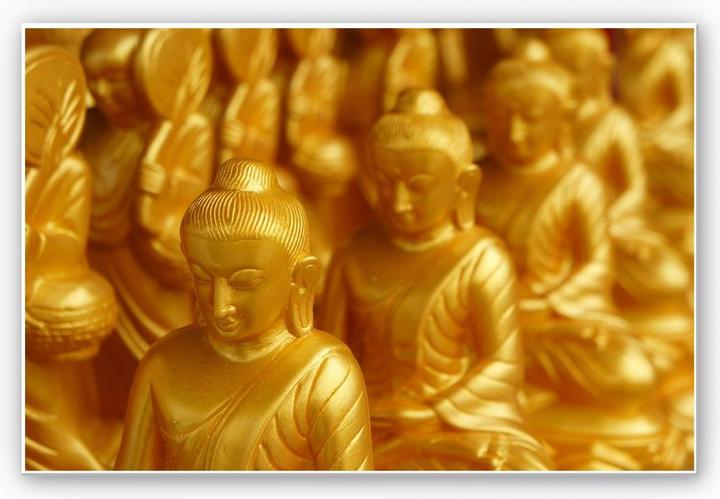 Image du produit Trenddeko Bouddha d'or (60 x 40 cm)
