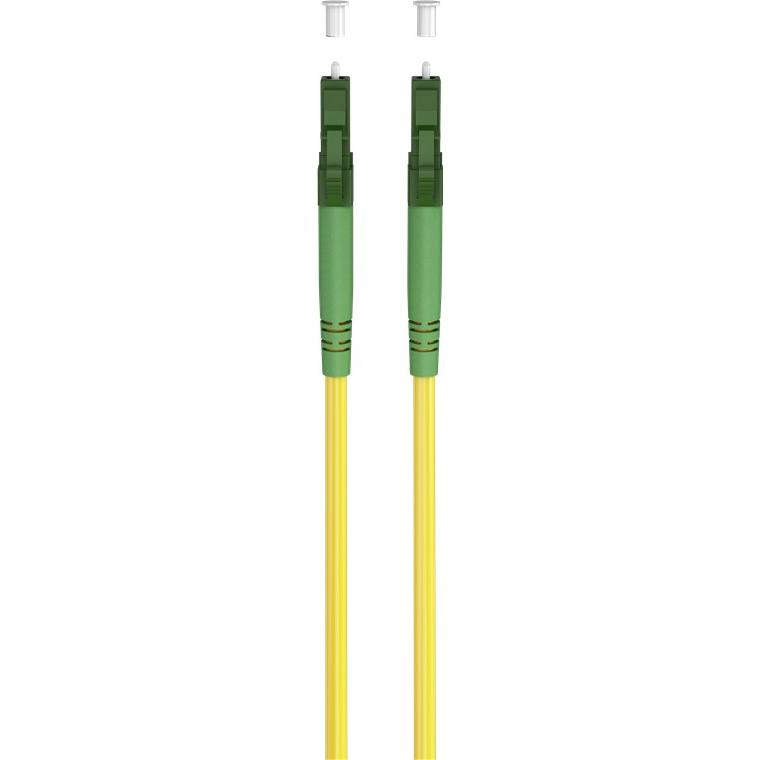 Thumbnail - Goobay Glasfaserkabel FTTH, Singlemode OS2 Yellow, Gelb Simplex, 25 m (S/UTP, CAT6, 25 m), Netzwerkkabel