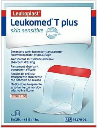 Produktbild BSN T plus skin sensitive 8x10cm (5 x)