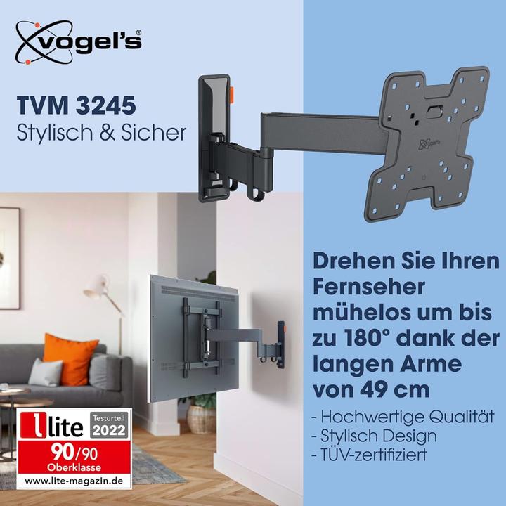 Produktbild Vogels TVM 3245 (Wand, 15 kg, 19" - 43")