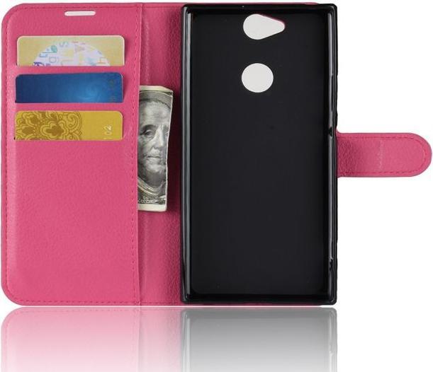Produktbild MU Classic Litchi Leder Bookcover Series (Xperia XA2 Plus)