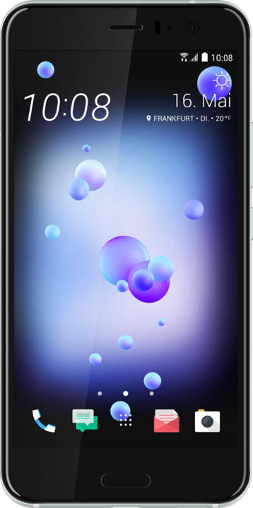 HTC U11 (64 GB, Ice White, 5.50", Hybrid Dual SIM, 12.20 Mpx, 4G)