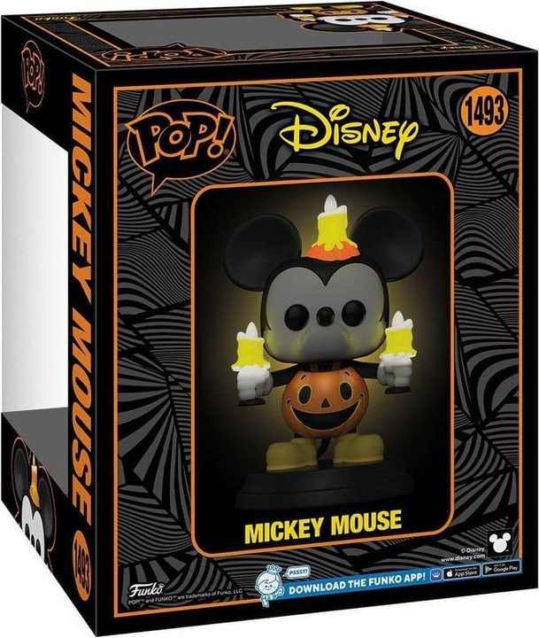 Actual product image Funko DISNEY - POP Super N° 1493 - Mickey Halloween (Lights up!)