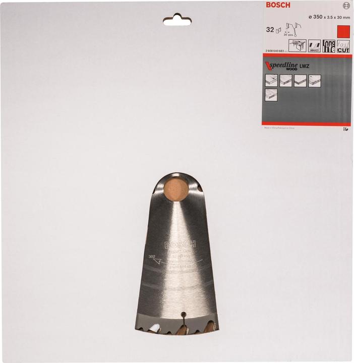 Produktbild Bosch Professional Zubehör PRO Wood cordless Kreissägeblatt, 350 x 3,5 x 30 mm