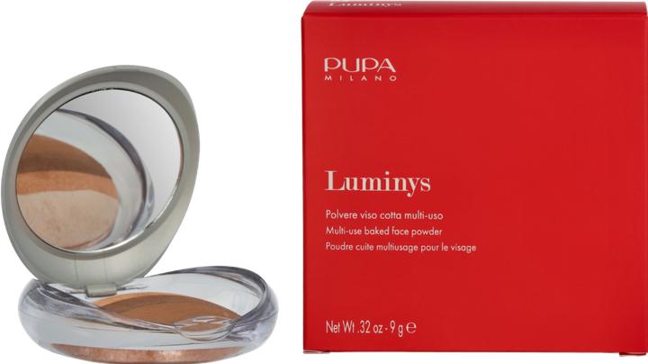 Immagine prodotto Pupa Milano Pupa - Luminys Baked All Over Illuminatingush-Powder Pudding per viso e corpo 02 9G (02 Strisce Naturali)