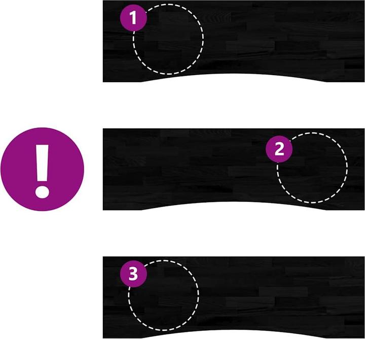 Image du produit vidaXL Schreibtischplatte (160 x 50 cm)