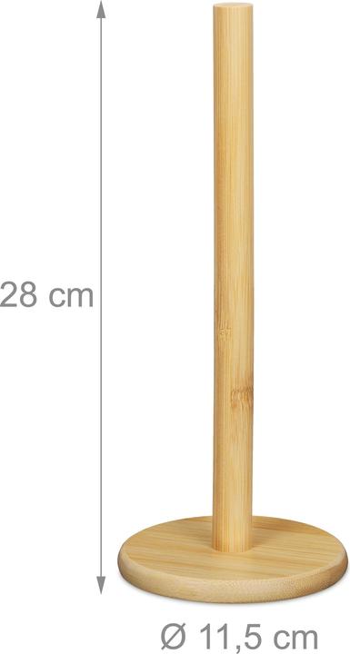 Actual product image Relaxdays Kitchen roll holder