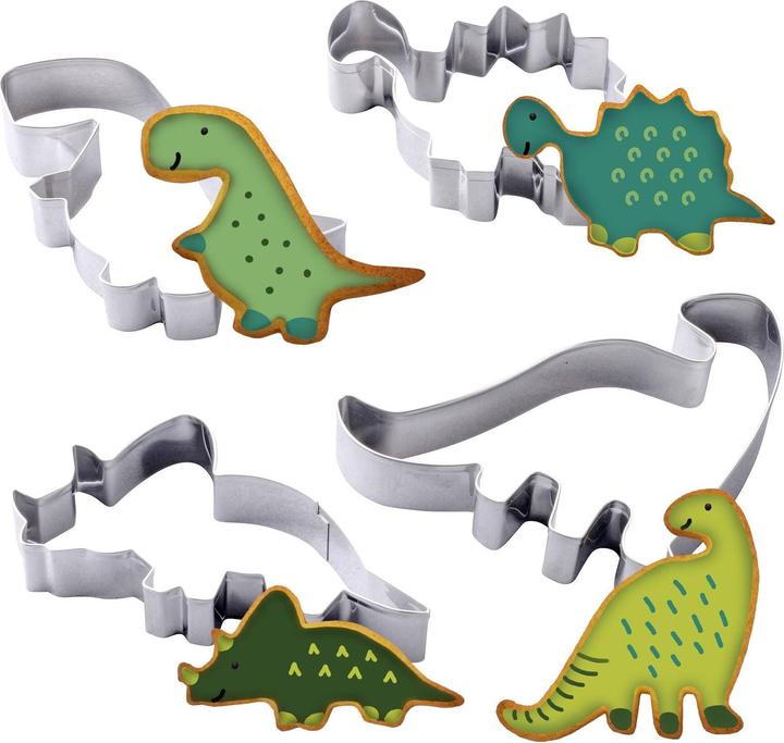 Actual product image Zenker Dinosaur biscuit cutter set
