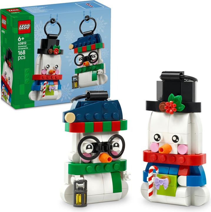 Produktbild LEGO Deko-Schneemänner 40812 (40812)