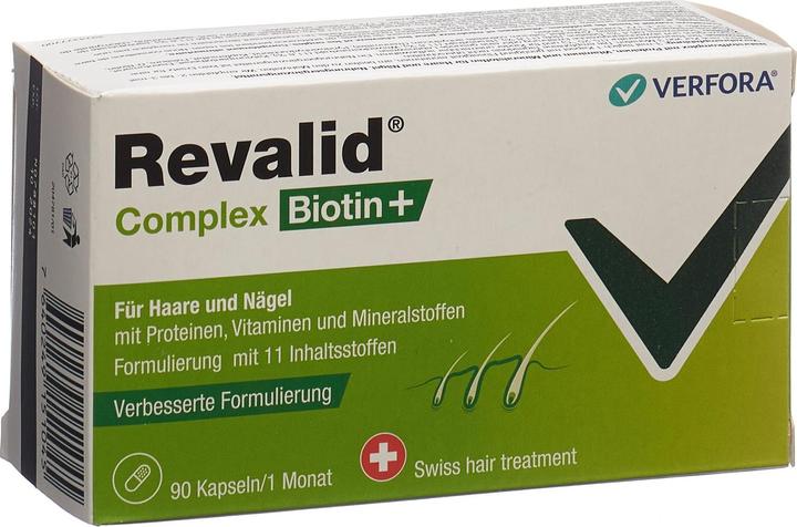 Image du produit Revalid Complexe Biotine (90 pièce(s), Capsules, 75 g)