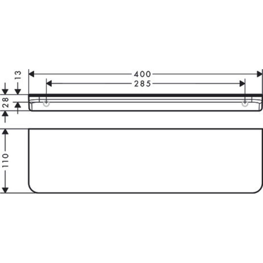 Thumbnail - Axor, Toilettenpapierhalter, Ablage Universal Circular chrom