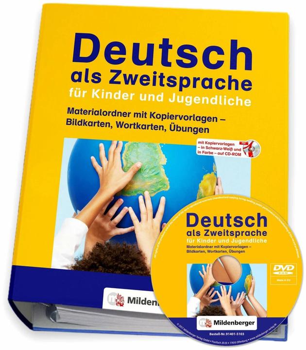 Produktbild Deutsch als Zweitsprache für Kinder und Jugendliche - Kopiervorlagen (Deutsch, Carolin Ina Schröter, Daniela Stief, Johanna Prof. Dr. Meixner, Michaela Färber, Nina Weisbrod, Tanja Székessy, 2024)