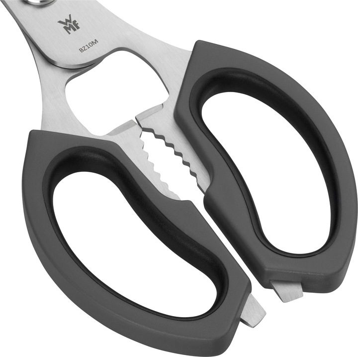 Produktbild WMF Küchenschere Haushaltsschere Allzweckschere 23cm Sägeschliff Softgriff (23 cm)