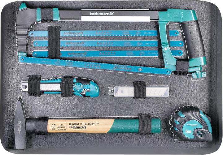 Actual product image technocraft ABS tool case PRO BOX (127 pieces)