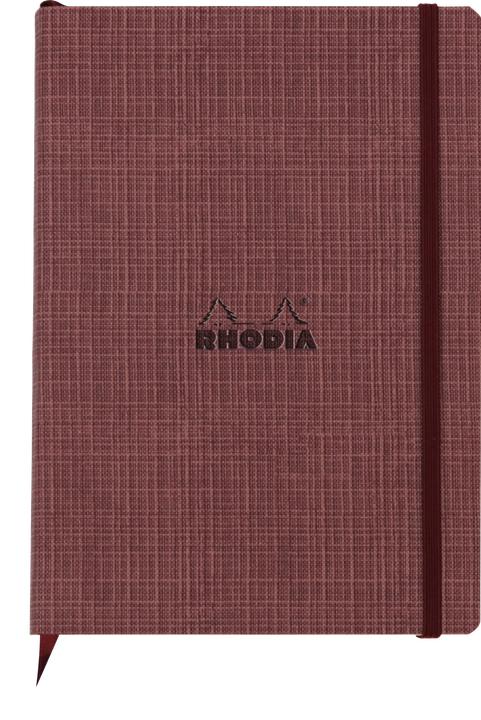 Actual product image Rhodia Orange Botany, Notebook (A5, Hardcover)