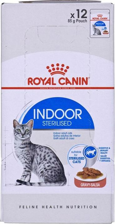 Actual product image Royal Canin Indoor Sterilised (Adult, 12 pcs., 1020 g)