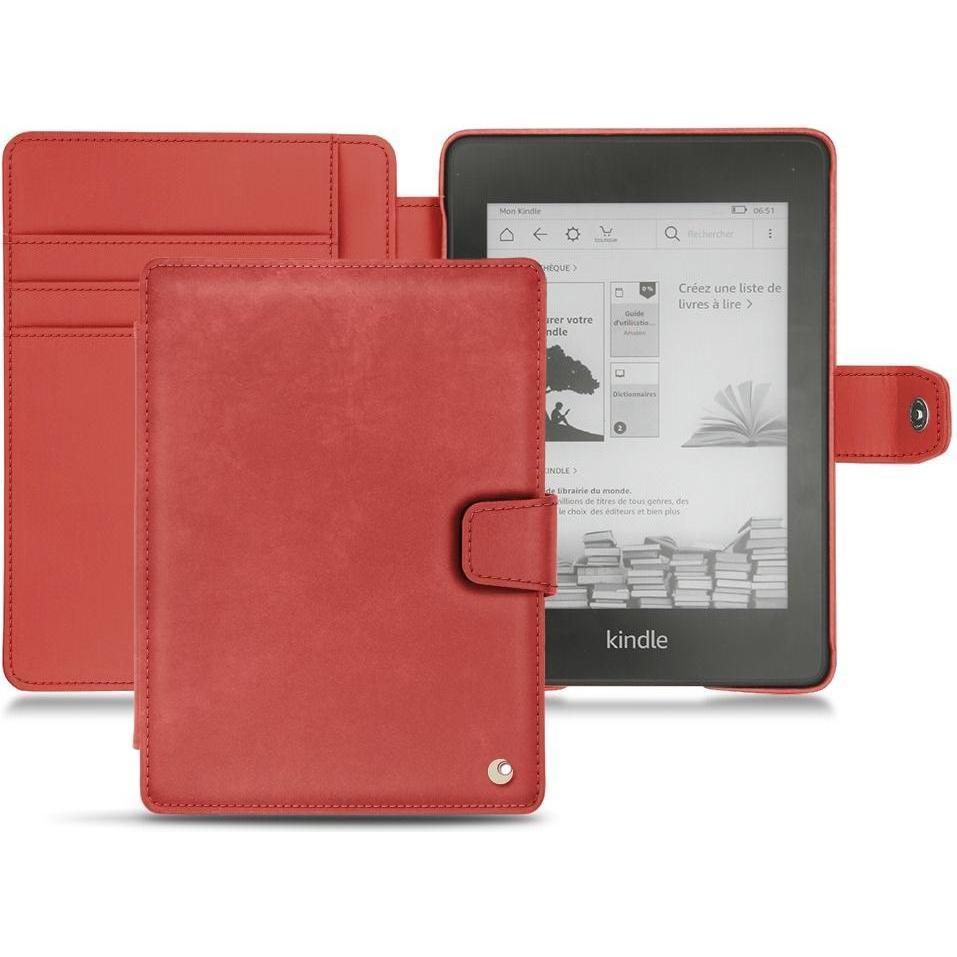 Thumbnail - Noreve Lederschutzhülle Wallet (Kindle Paperwhite 2018), eReader Zubehör, Rot
