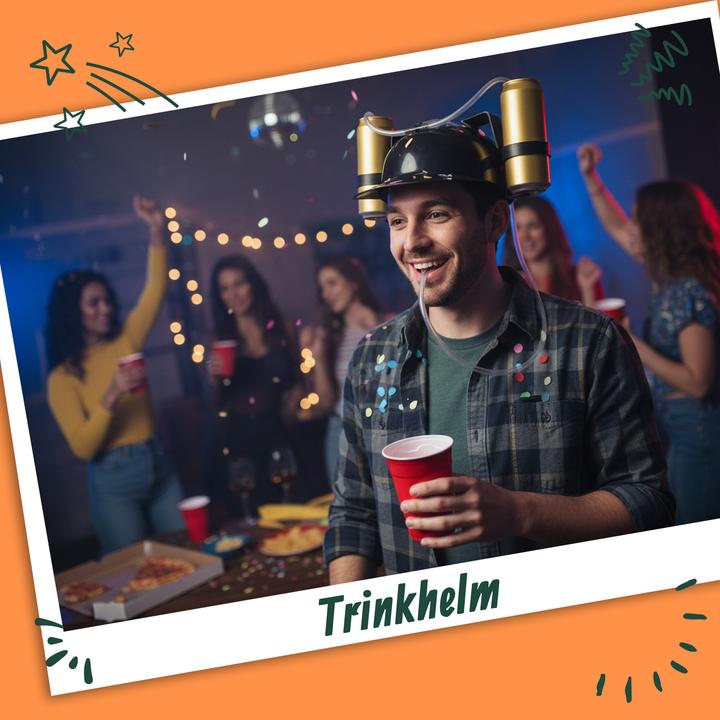 Produktbild Relaxdays Trinkhelm