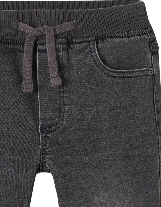 Actual product image Vertbaudet The UNVERWÜSTLICHE, robust boys' jeans with stretch waistband WATERLESS (98)