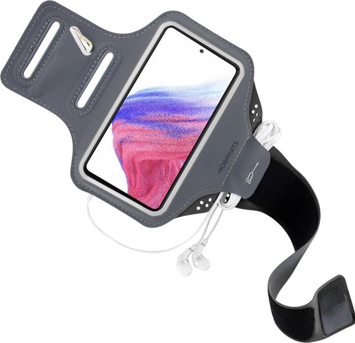 Produktbild Mobiparts Comfort Fit Sport Armband Samsung Galaxy A53 (2022) Black